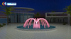 Hot Sale Led Pool Deck jumping Jet Laminar Flow Water Fountain