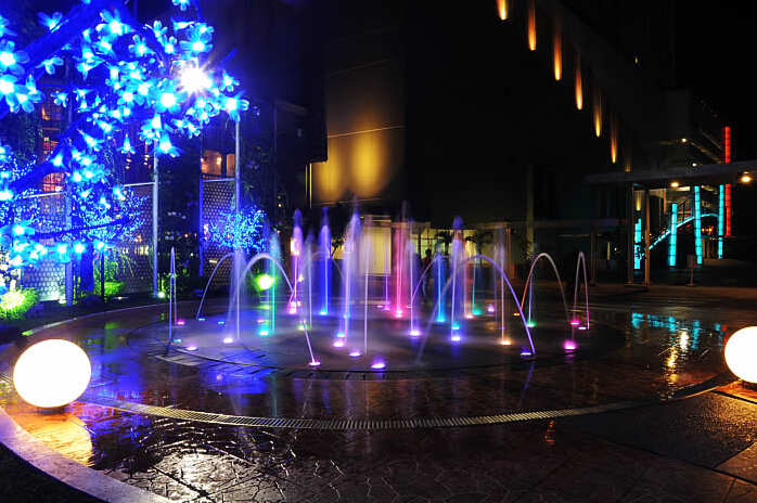 Musical Dancing Color Changing Water Fountain 