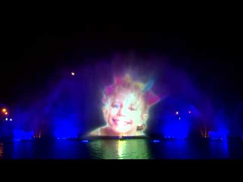 Music Dancing Water Screen Movie Fountain Show With The Laser 