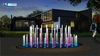 Outdoor Dia.3m Water Pond Music Fountain