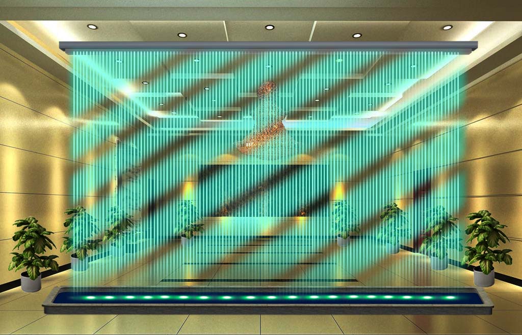 Indoor Hang Type 7*5m Digital Water Curtain