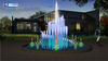 Outdoor Garden Lake Led Water Fountain Design