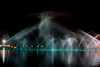 3D Digital Swing Colorful Music Floating Fountain