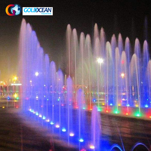 FREE DESIGN Dia.10M Music Dancing Dry Fountain for Children Playing