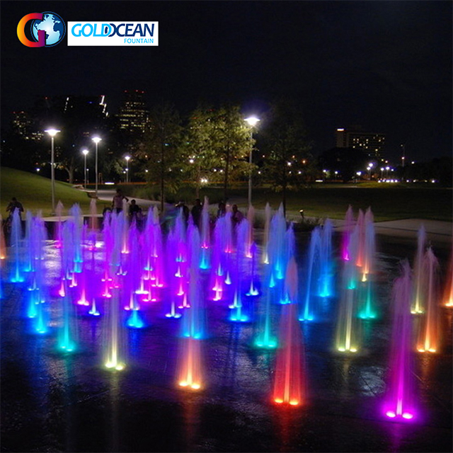 Dia.10M Music Dancing Dry Fountain for Children Playing